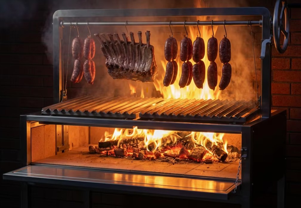 The Collier Parrilla — Argentine-style ember grill